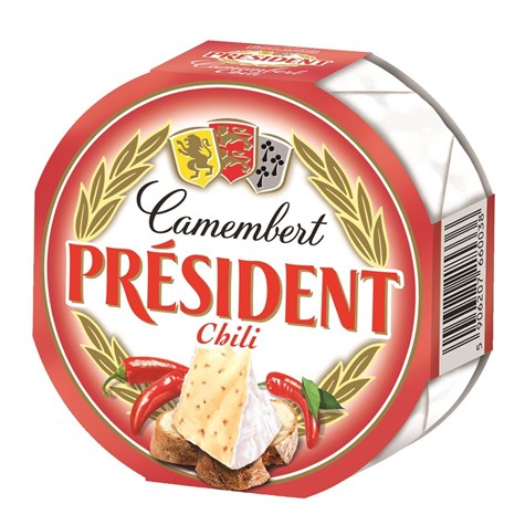 PRESIDENT CAMEMBERT 120g CHILI /16/