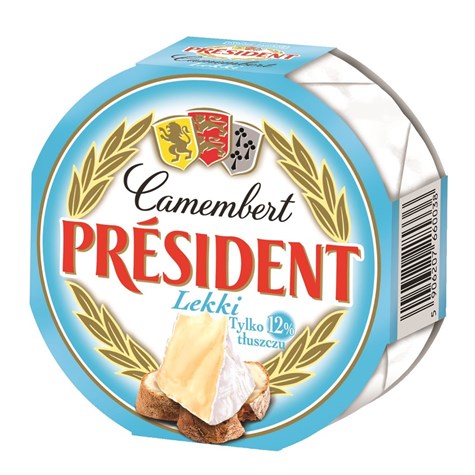 PRESIDENT CAMEMBERT 120g LEKKI /16/