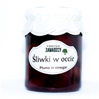 BRACIA ŚLIWKI W OCCIE 500g/250g /8/