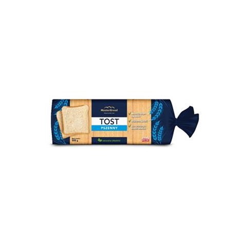 MASTERBREAD CHLEB TOSTOWY PSZENNY 500g /8/