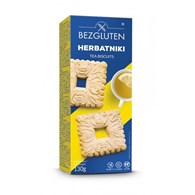 BEZGLUTEN HERBATNIKI BEZGLUTENOWE 130g /10/
