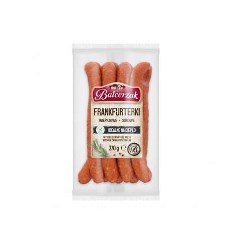 BALCERZAK FRANKFURTERKI SUROWE 270g /5/