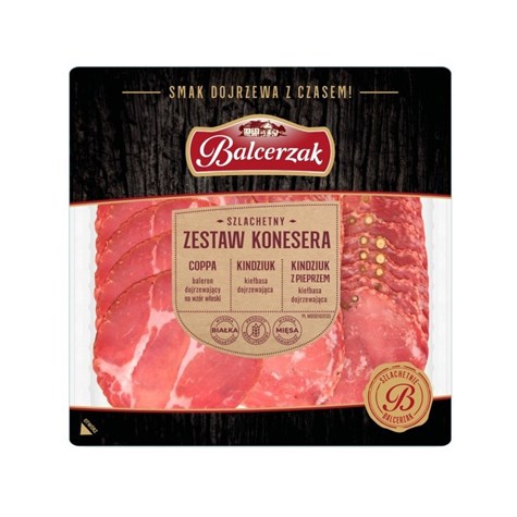 BALCERZAK ZESTAW KONESERA PLASTRY 120g /10/
