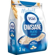 MELVIT PŁATKI OWSIANE GÓRSKIE 3kg La Chef