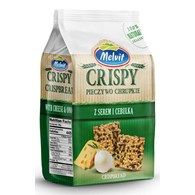 MELVIT CRISPY PSZENNY Z SEREM I CEBULĄ 150g /6/