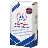 DIAMANT CUKIER BIAŁY 1kg /10/ Gruba rafinada