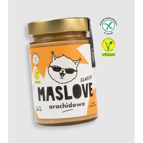 MASLOVE MASŁO ORZECHOWE 100% CLASSIC 290g