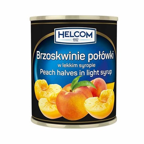 GREEK BRZOSKWINIE POŁÓWKA 850g /4/60g  /12/