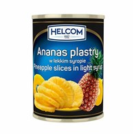 GREEK ANANAS PLASTRY 580g/340g /24/ Helcom