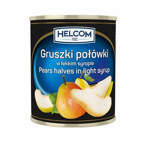 GREEK GRUSZKA POŁÓWKI 850g/460g   /12/