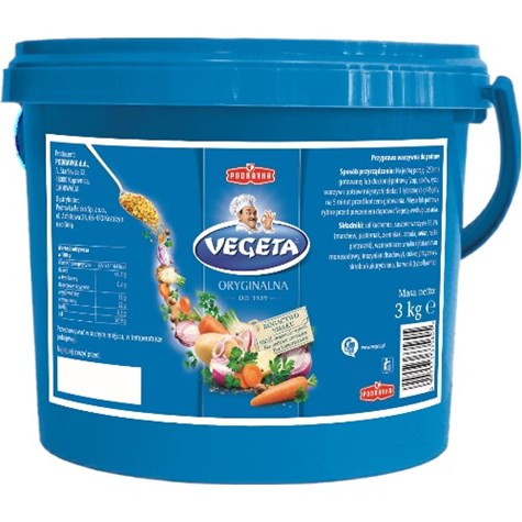 VEGETA ORYGINALNA 3kg wiaderko