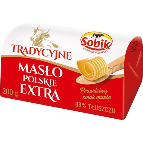 SOBIK MASŁO TRADYCYJNE POLSKIE 200g /18/