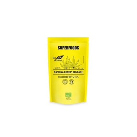 BIO PLANET KONOPIE ŁUSKANE 200g /6/