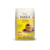 MŁYNY ŻABCZYŃSCY MĄKA TOTA PSZENNA TORTOWA 1kg /10/ typ 450