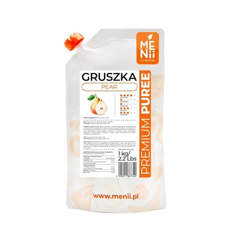 MENII PREMIUM PUREE GRUSZKA 1kg /5/