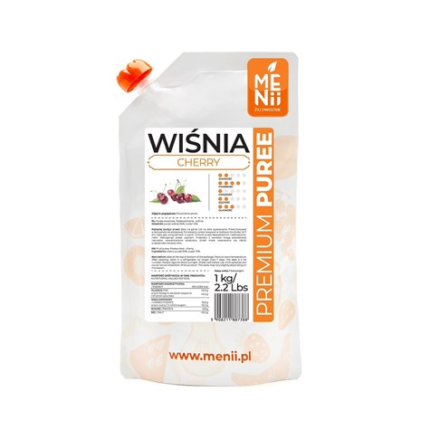 MENII PREMIUM PUREE WIŚNIA 1kg /5/