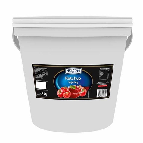 GREEK KETCHUP ŁAGODNY HELCOM 3,5kg /8/ wiadro