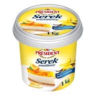 PRESIDENT SER WANILIA 1kg /6/ wiaderko