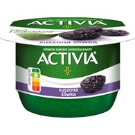 DANONE ACTIVIA SUSZONA ŚLIWKA 120g  /12/