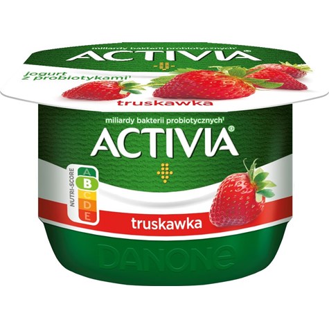 DANONE ACTIVIA TRUSKAWKA 120g  /12/