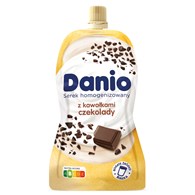 DANONE DANIO W SASZETCE 120g/16 Z KAWAŁ CZEKOL