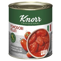 KNORR POMIDORY CAŁE PELATI 2,5kg /6/ bez skórki