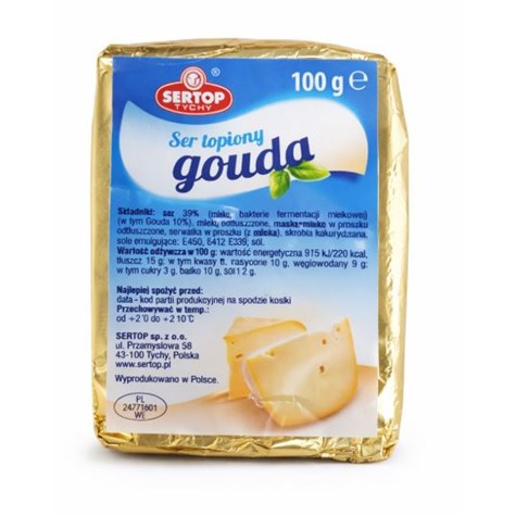 SERTOP SER TOPIONY GOUDA KOSTKA 100G /60/ ^^