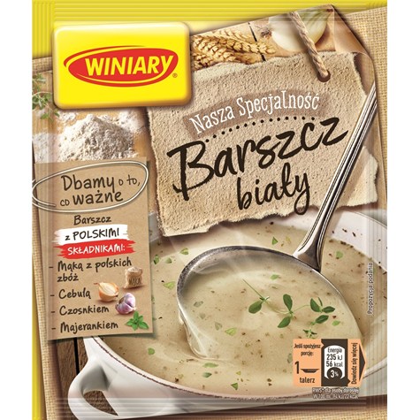 WINIARY BARSZCZ BIAŁY 66g /30/ display