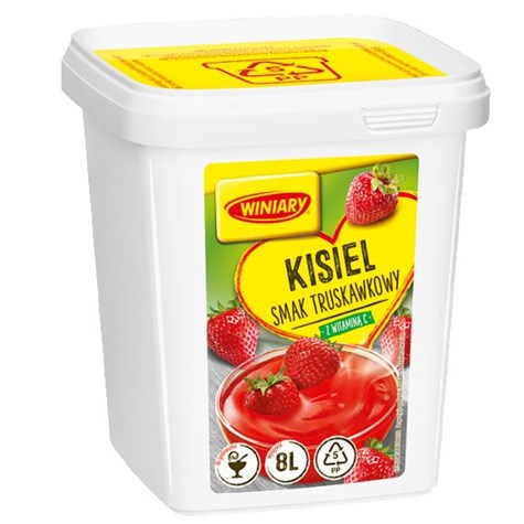 WINIARY KISIEL 1,3kg TRUSKAWKA  /6/