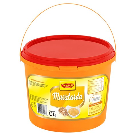 WINIARY MUSZTARDA ŁAGODNA 3,3kg