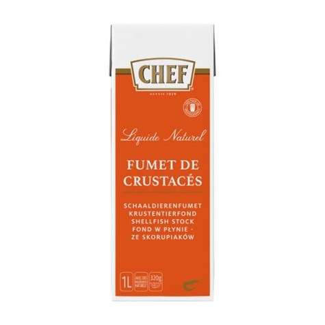 CHEF FOND W PŁYNIE ZE SKORUPIAKÓW 1L /6/