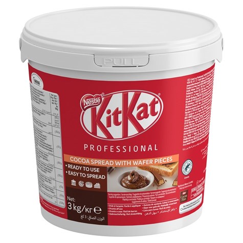 NESTLE KREM KAKAOWY KIT KAT SPREAD 3kg wiaderko