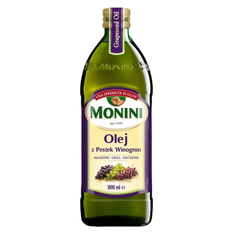 MONINI OLEJ Z PESTEK WINOGRON 1L  /6/