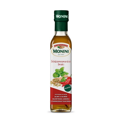 MONINI OLIWA Z OLIW EX VERGINE 250ml ŚRÓDZIEMN /6/