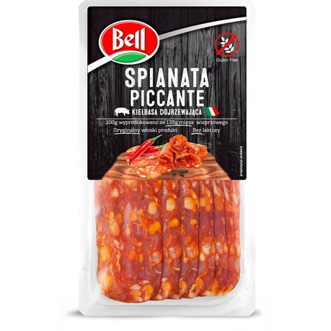 BELL SALAMI SPINATA PICCANTE PLASTRY 80g /12/