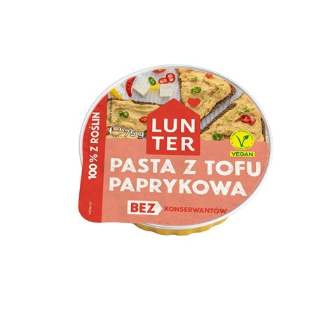 LUNTER PASTA Z TOFU PAPRYKOWA 75g /10/