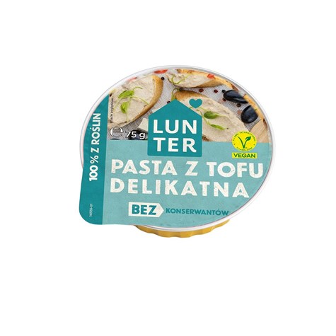 LUNTER PASTA Z TOFU DELIKATNA 75g /10/