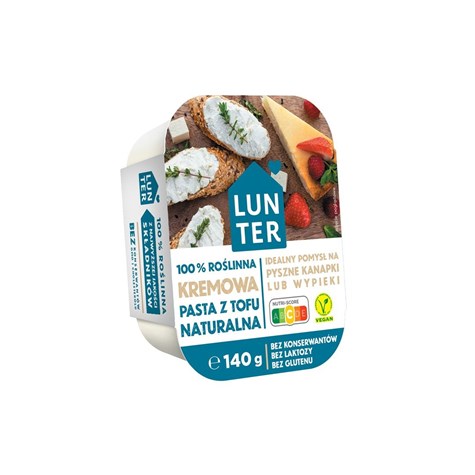 LUNTER PASTA KREMOWA NATURALNA 140g /9/