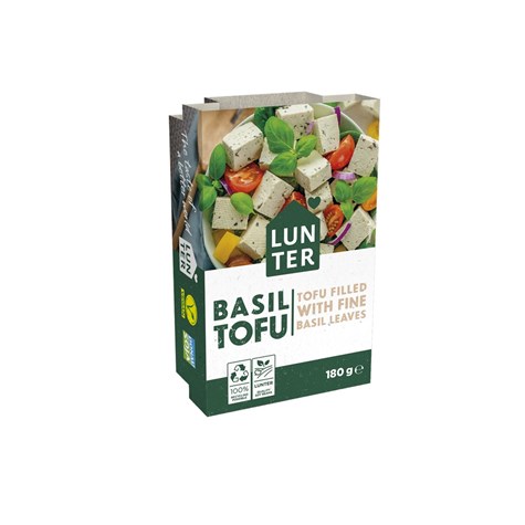LUNTER TOFU Z BAZYLIĄ 180g /10/ KOSTKA