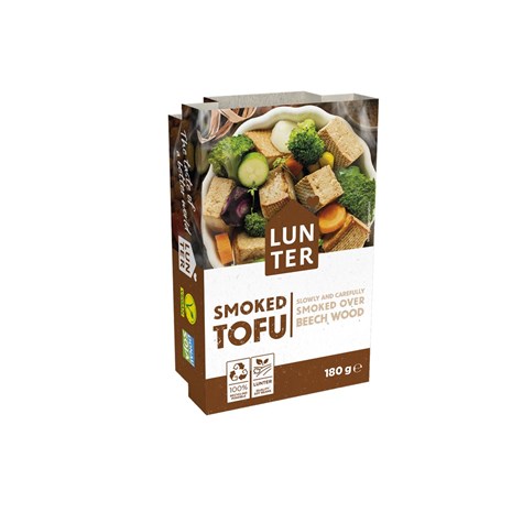 LUNTER TOFU WĘDZONE 180g /10/ KOSTKA