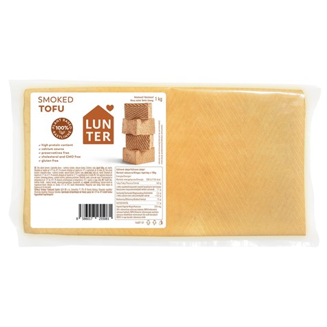 LUNTER TOFU WĘDZONE 1kg /5/ BLOK
