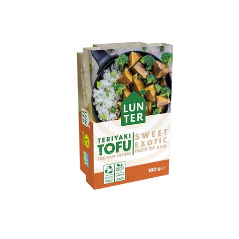 LUNTER TOFU NA PATELNI AZJATYCKIE TERIYAKI 180g /10/