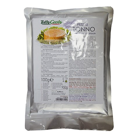 HUGLI TUŃCZYK W OLEJU SŁONECZNIKOWYM 1kg /12/