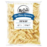 MCCAIN FRYTKI ŁÓDECZKI FRY'N DIP 2,5kg/5