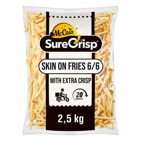 MCCAIN FRYTKI SURECRISP SKIN ON 6/6 mm 2,5kg /5/