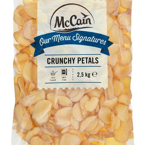 MCCAIN TALARKI ZIEMNIACZANE CRUNCHY PETALS 2,5kg /4/