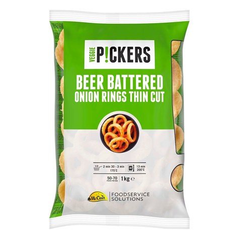 MCCAIN KRĄŻKI CEBULOWE W CIEŚC PIWNYM 1kg /6/ NEW