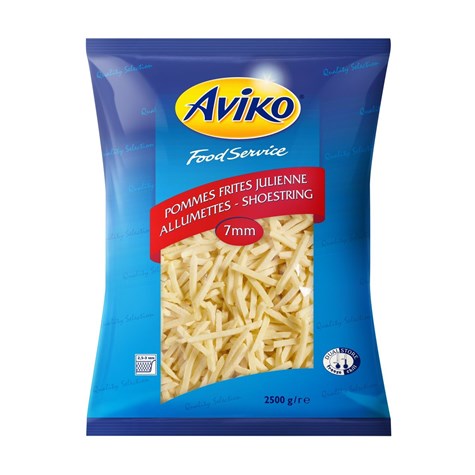 AVIKO FRYTKI JULIENNE ALUMETTES 7mm 2,5kg/5