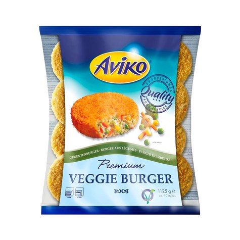 AVIKO VEGGIE BURGER 1,125kg /6/