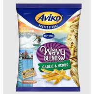 AVIKO FRYTKI WAVY BLENDS ZIOŁOWO-CZOSNKOWE 2,5kg /4/